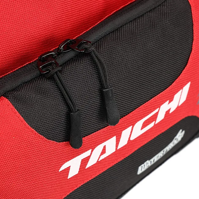 Сумка на пояс через плечо бананка TAICHI MS-6808 7л (Черный-красный)