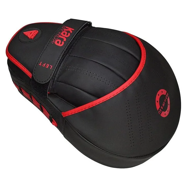 Лапы боксерские RDX F6 KARA Matte Red