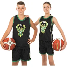 Детская баскетбольная форма NBA клуб Milwaukee Bucks 34 BA-0972