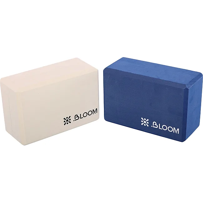 Блок для йоги BLOOM YOGA BRICK LB7040 (Белый)
