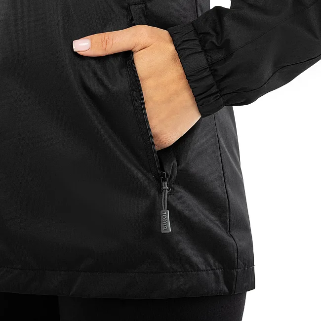 Спортивная ветровка
 женская JOMA

 ALASKA 901428-100 (Черный)