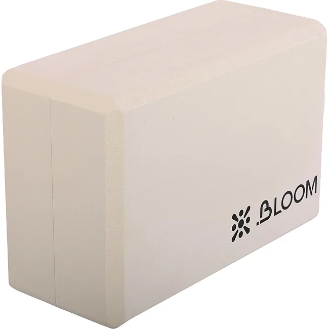 Блок для йоги BLOOM YOGA BRICK LB7040 (Белый)