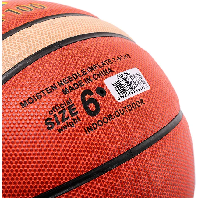 Баскетбольный мяч
 FOX BA-GM6X №6 PU (Оранжевый)