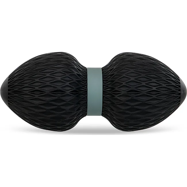 Мяч массажный двойной для МФР и самомассажа Duoball SP-SPORT
 FI-0727 ø6,5см (Серый)