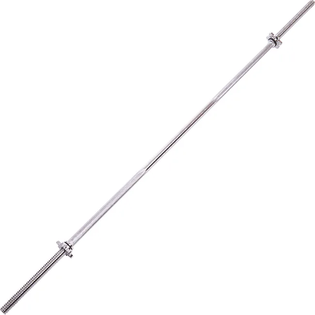 Гриф для штанги
 хромированный прямой с замками SHUANG CAI SPORTS SC-80123 (TA-8068) длина 1,8м диаметр-28мм вес-8,5кг хром