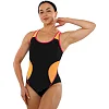 Купальник женский слитный
 JM Sports 11007 (Черный-оранжевый)