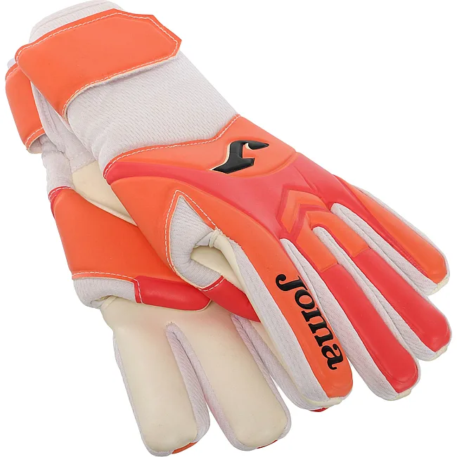 Детские вратарские перчатки
 JOMA

 HUNTER 400909-042

-белый (Коралловый-белый)