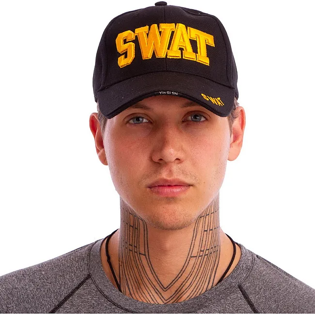 Кепка бейсболка тактическая SP-SPORT
 SWAT Tactical TY-6844 (Черный)