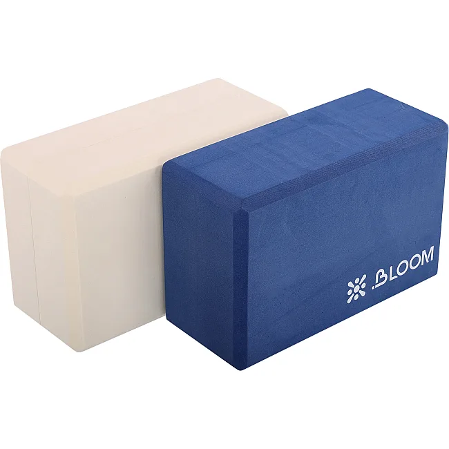 Блок для йоги BLOOM YOGA BRICK LB7040 (Белый)