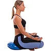 Массажная балансировочная подушка диск балансировочный BALANCE CUSHION ZELART FI-5326 диаметр-34см (Синий)