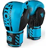 Боксерские перчатки Phantom APEX Neon Blue (капа в подарок)