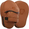 Лапа боксерская изогнутая тренировочная кожа HARD TOUCH BO-4231 19x5x25см 2штуки (Коричневый)