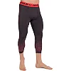 Компрессионные штаны леггинсы тайтсы UNDER ARMOUR CO-8252 (Черный-красный)