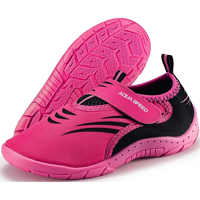 Аквашузы Aqua Speed AQUA SHOE MODEL 27F 9370 розовый, черный