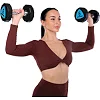 Гантели профессиональные
 с полиуретановым покрытием LiveUp LP8003-6 2шт по 6кг