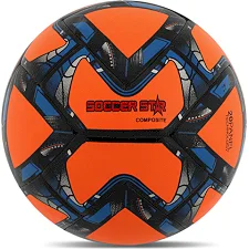 Футбольный мяч HIBRED SOCCER STAR FB-6039 №5 PU (Оранжевый)