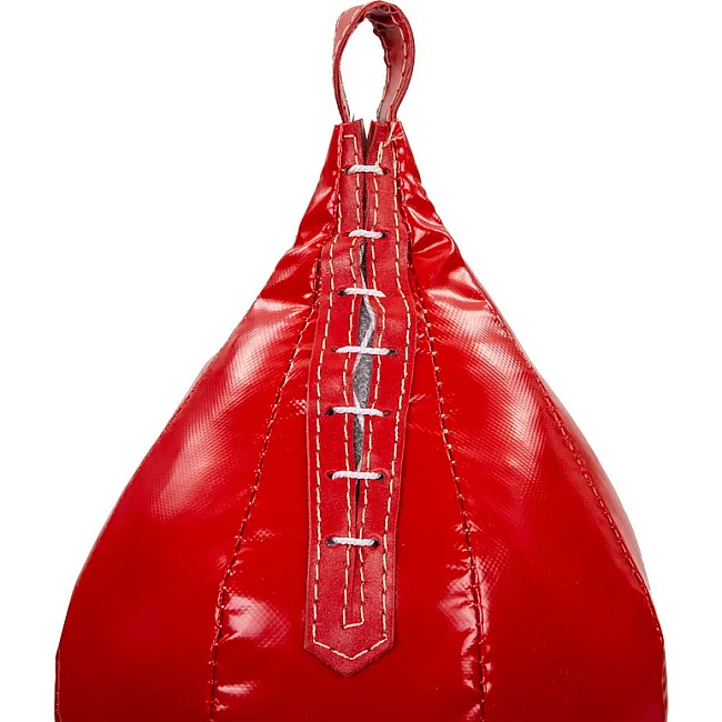 Груша на растяжках каплевидная набивная BOXER 1017-01 50x26см (Черный)