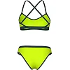 Раздельный купальник для женщин Arena ICONS BIKINI CROSS BACK SOLID салатовый