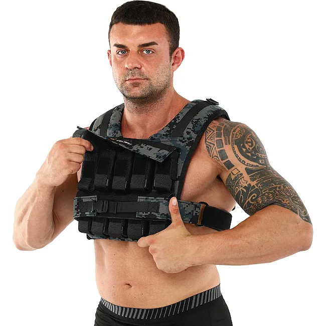 Утяжелительный жилет
 с регулируемым весом ZELART
 WEIGTH VEST TA-7817-20 вес-1-20кг