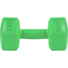 Гантель композитный POWERPLAY 4124 Hercules 2 кг. Зеленая (1шт.)