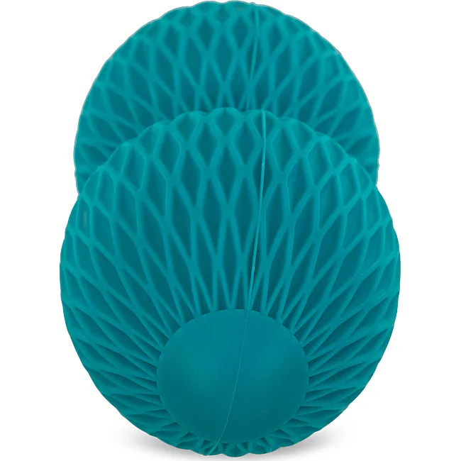Мяч массажный двойной для МФР и самомассажа Duoball SP-SPORT
 FI-0727 ø6,5см (Серый)