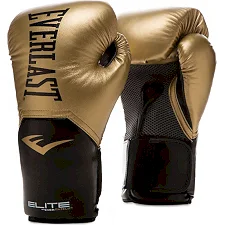 Боксерские перчатки Everlast ELITE TRAINING GLOVES золотой 14 унций