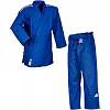 Кимоно для дзюдо Champion III с лицензией IJF | синий/белые полосы | ADIDAS J-IJFB-2