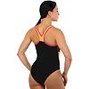 Купальник женский слитный
 JM Sports 11007 (Черный-оранжевый)