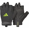 Перчатки для тренинга Adidas Essential Training Gloves черный, зеленый L