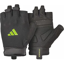 Рукавички для тренінгу Adidas Essential Training Gloves чорний, зелений L