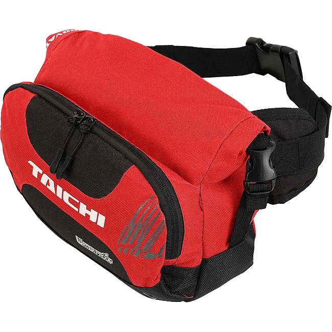 Сумка на пояс через плечо бананка TAICHI MS-6808 7л (Черный-красный)