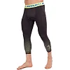 Компрессионные штаны леггинсы тайтсы UNDER ARMOUR CO-8252 (Черный-салатовый)