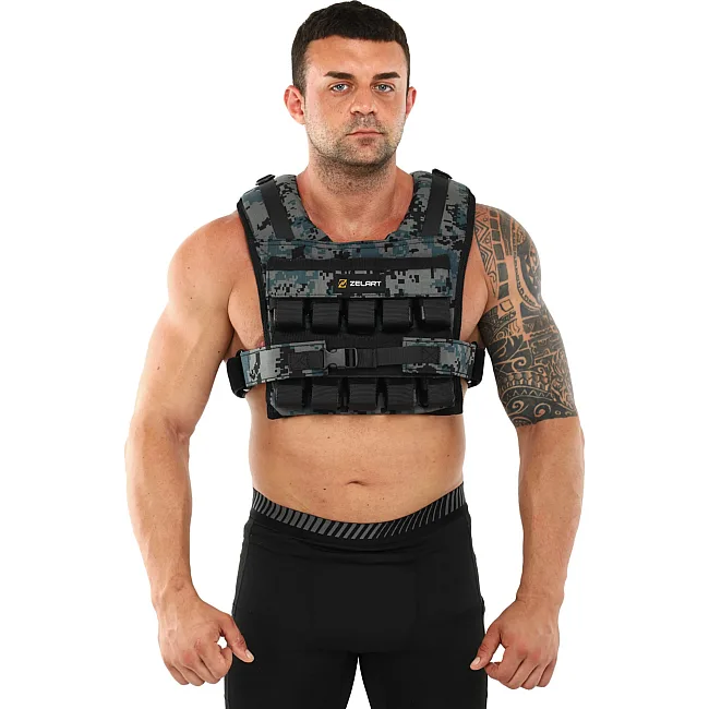 Утяжелительный жилет
 с регулируемым весом ZELART
 WEIGTH VEST TA-7817-20 вес-1-20кг