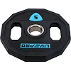 Блины диски полиуретановые 2 Handle металлическая втулка LiveUp LP8023-5 ø51мм 5кг