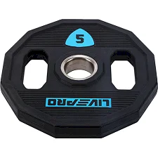Блины диски полиуретановые 2 Handle металлическая втулка LiveUp LP8023-5 ø51мм 5кг