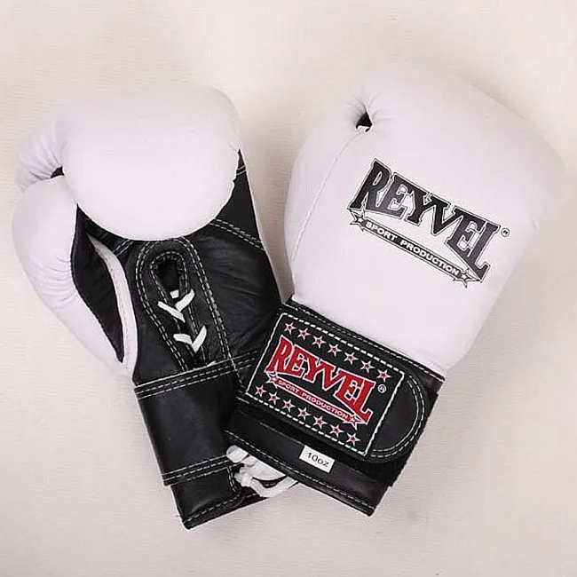 Боксерские перчатки Reyvel Pro с застежкой