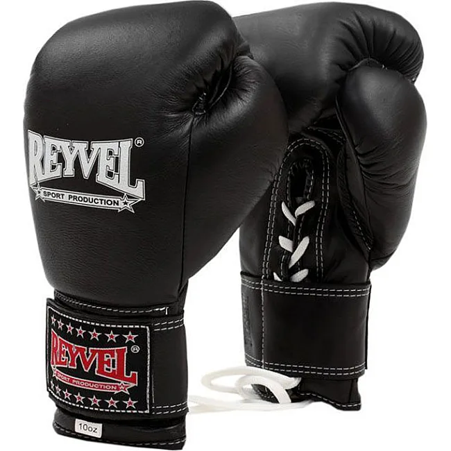 Боксерские перчатки Reyvel Pro с застежкой