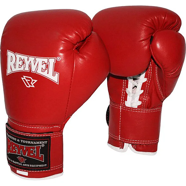 Боксерские перчатки Reyvel Pro с застежкой