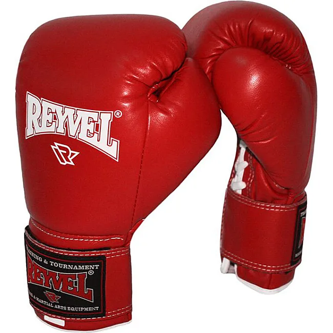 Боксерские перчатки Reyvel Pro с застежкой