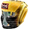 Боксерский шлем Twins FHGL3-TW1 Black-Gold