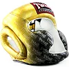 Боксерский шлем Twins FHGL3-TW1 Black-Gold