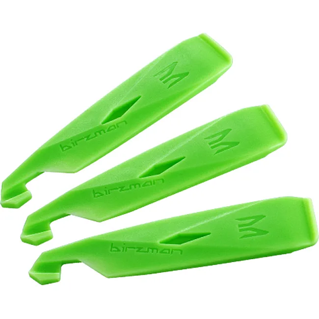 Бортировки BIRZMAN Tire Lever Set, 3шт, зеленые