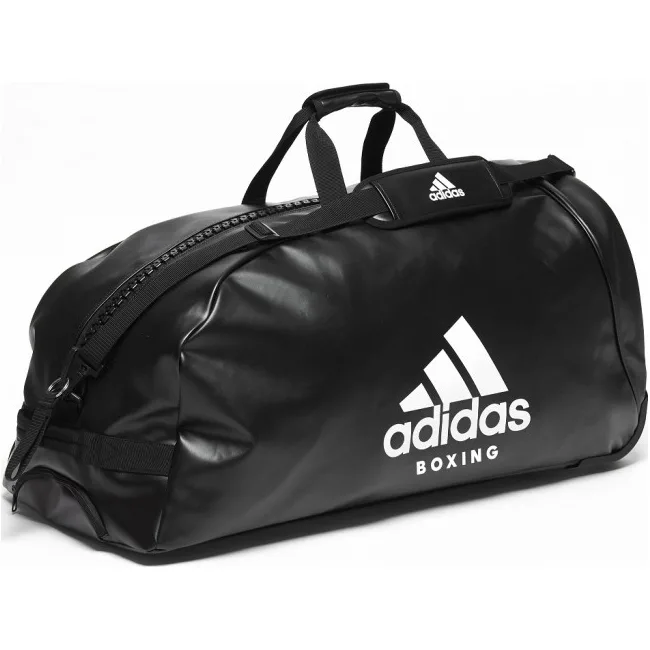 Сумка на колесах з білим логотипом Boxing (чорний) ADIDAS ADIACC056B