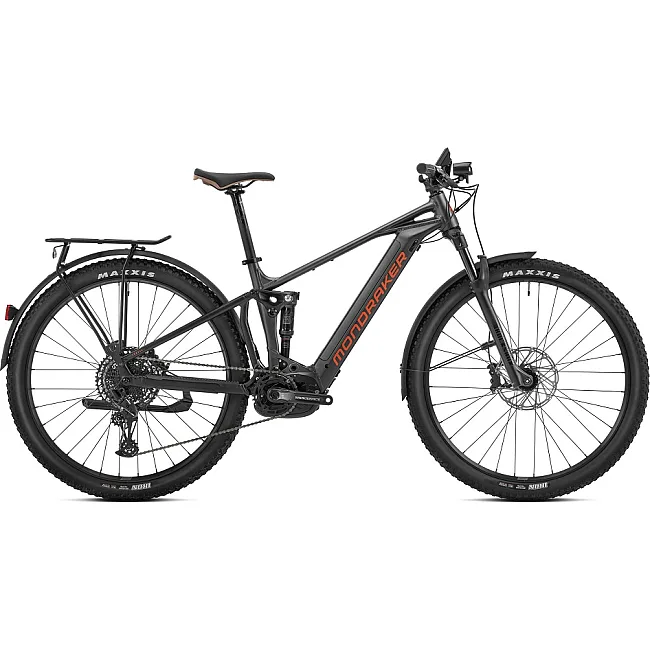 Электровелосипед MONDRAKER CHASER X 29" T-M, Graphite / Black / Orange (2023/2024)