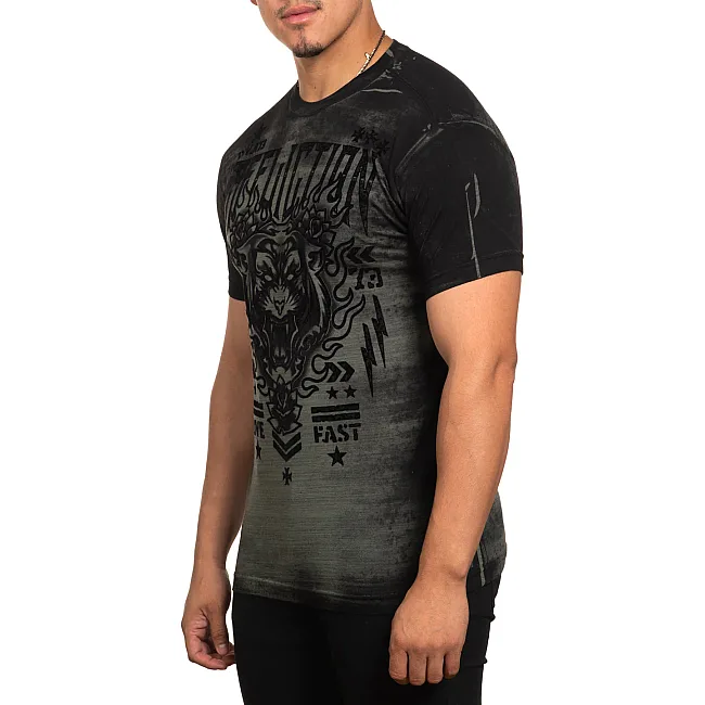 Футболка мужская AFFLICTION Phantom Dawn A25796 Olive