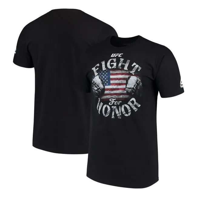 Футболка Reebok UFC USA Fight for Honor Black