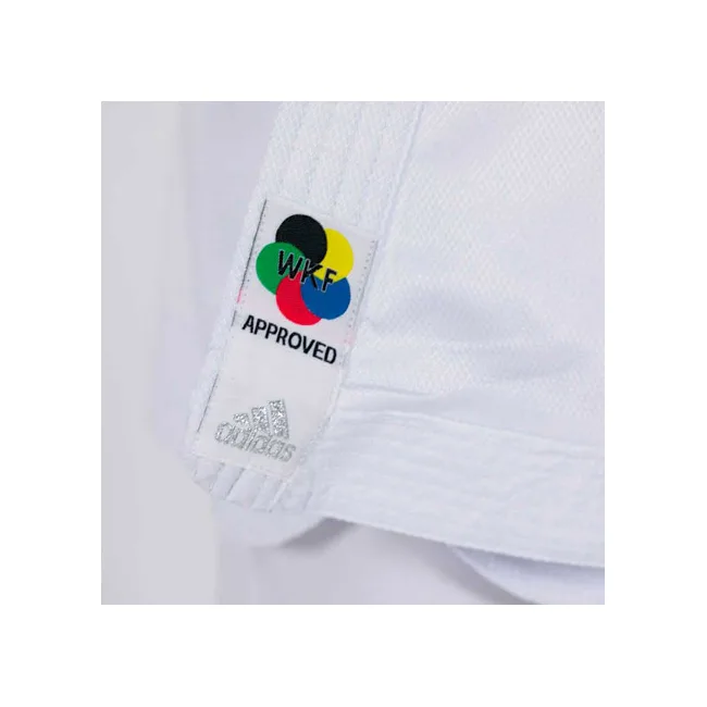 Кимоно для карате Adidas Adizero (белый, K0) с лицензией WKF