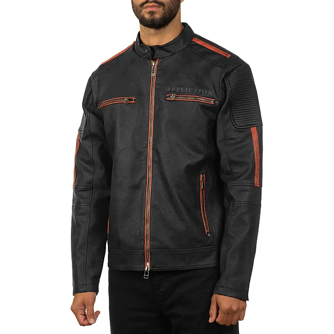 Куртка AFFLICTION Black Bird Black Orange