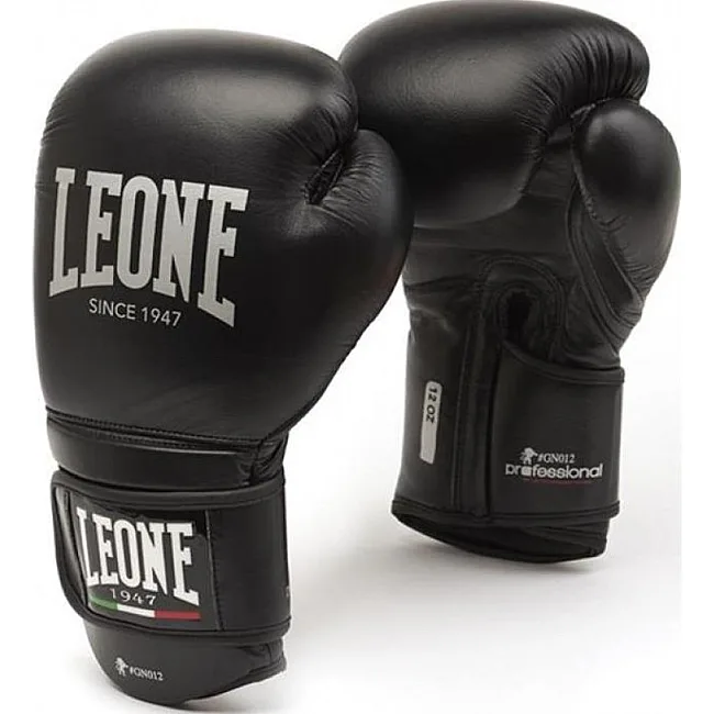 Перчатки для бокса LEONE Professional Black
