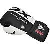 Рукавички для боксу RDX F4 Hook & Loop White Black